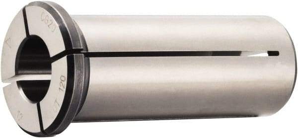 Sandvik Coromant - 10mm ID x 12mm OD, 0.6299" Head Diam, Slotted Hydraulic Chuck Sleeve - Steel, 1.5748" Length Under Head, Through Coolant - Exact Industrial Supply