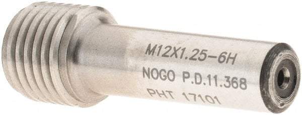 SPI - M12x1.25, Class 6H, Single End Plug Thread No Go Gage - Handle Not Included - All Tool & Supply