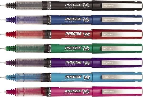 Pilot - Precision Point Roller Ball Pen - Assorted Colors - All Tool & Supply