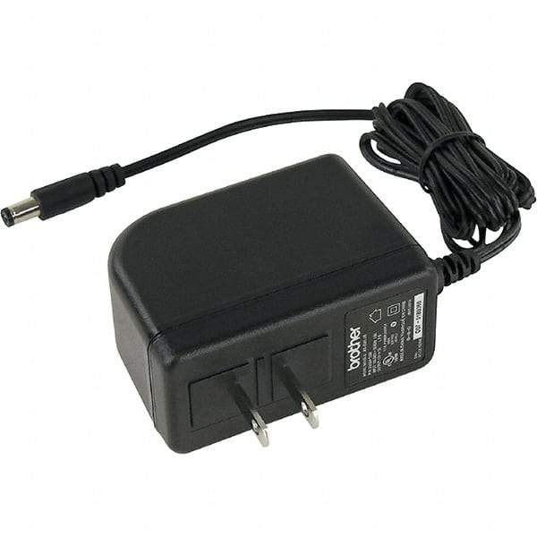 Brother - Black AC Adapter - Use with Brother PT-E300, PT-E500, PT-E550W, PT-H300, PT-H300LI, PT-H500LI, PT-P700, PT-P750W - All Tool & Supply