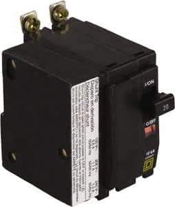 Square D - 40 Amp, 240 VAC, 2 Pole, Bolt On Miniature Circuit Breaker - 8-2 AWG - All Tool & Supply