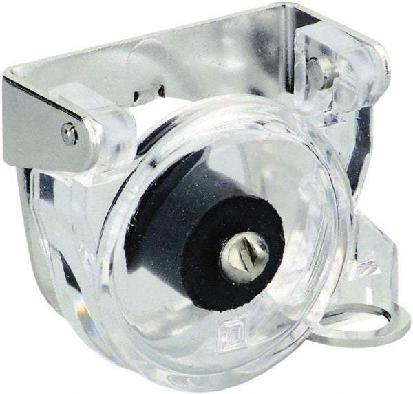 Schneider Electric - Pushbutton Switch Padlock Attachment - Round Button, Nonilluminated - All Tool & Supply