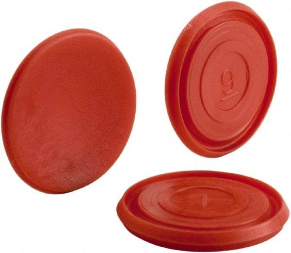 Schneider Electric - Pushbutton Switch Color Insert - Red, Round Button, Nonilluminated - All Tool & Supply