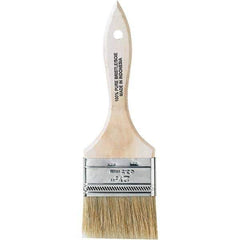 Rubberset - 2-1/2" Flat Hog Chip Brush - Wood Beavertail Handle - All Tool & Supply