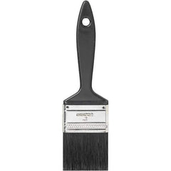 Rubberset - 2" Flat Synthetic Trim Brush - Plastic Thin Beavertail Handle - All Tool & Supply