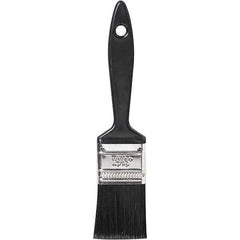 Rubberset - 1-1/2" Flat Synthetic Trim Brush - Plastic Thin Beavertail Handle - All Tool & Supply