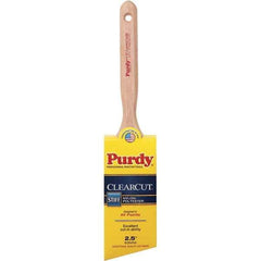 Purdy - 2-1/2" Angled Nylon/Polyester Trim Brush - Wood Fluted Handle - All Tool & Supply