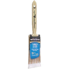 Bestt-Liebco - 1-1/2" Angled Synthetic Sash Brush - Wood Short Handle - All Tool & Supply