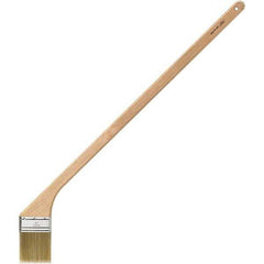 Bestt-Liebco - 3" Angled Synthetic Hockey Stick Brush - Wood Hockey Stick Handle - All Tool & Supply