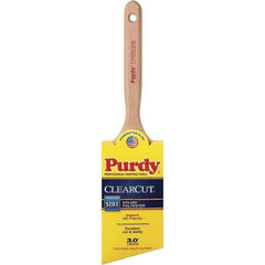 Purdy - 3" Angled Nylon/Polyester Trim Brush - Wood Fluted Handle - All Tool & Supply