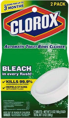 Clorox - 3.5 oz Tablet Solid Toilet Bowl Cleaner - Unscented Scent, Disinfectant, Bathroom Surfaces - All Tool & Supply