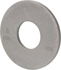 Bowmalloy - 1-1/8" Screw, Grade 9 Steel USS Flat Washer - 1-1/4" ID x 2-3/4" OD, 3/16" Thick, Bowma-Guard Finish - All Tool & Supply