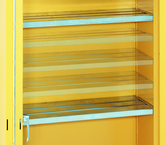 43 x 18 (Yellow) - Extra Shelves for use with Flammable Liquids Safety Cabinets - All Tool & Supply