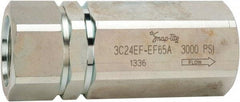 Parker - 90 GPM 1-5/8-12 Inlet Steel Hydraulic Control Valve - 3,000 psi, 2" Wide x 5.76" Long - All Tool & Supply