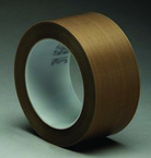 List 5451 1/2" x 36 yds PTFE Glass Cloth Tape - Brown - All Tool & Supply