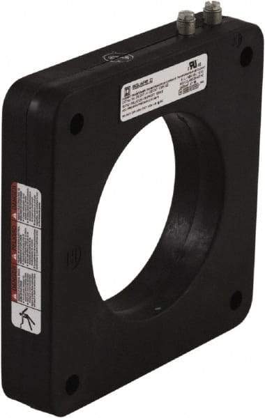 Square D - 1200 Amp AC Input, 5 Amp AC Output, Panel Meter Donut Current Transformer - Screw Terminal - All Tool & Supply