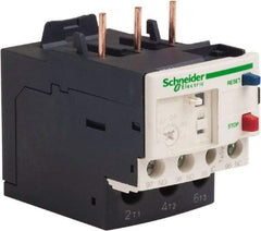 Schneider Electric - 3 Pole, NEMA Size 00-1, 0.63 to 1 Amp, 690 VAC, Thermal NEMA Overload Relay - Trip Class 20, For Use with LC1D09, LC1D12, LC1D18, LC1D25, LC1D32 and LC1D38 - All Tool & Supply