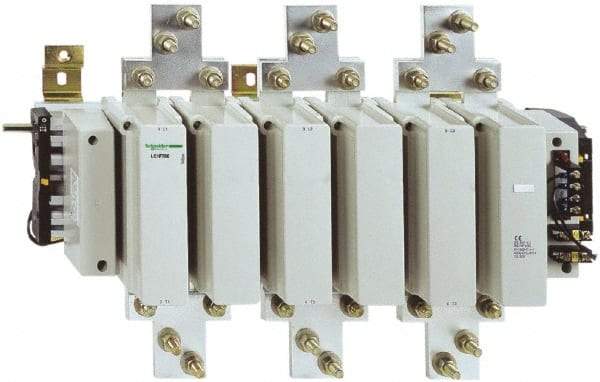 Schneider Electric - 3 Pole, 1600 Amp at 440 VAC and 780 Amp at 440 VAC, Nonreversible IEC Contactor - Bureau Veritas, CSA, DNV, EN/IEC 60947-1, EN/IEC 60947-4-1, GL, JEM 1038, LROS, RINA, RMRoS, RoHS Compliant, UL Listed - All Tool & Supply