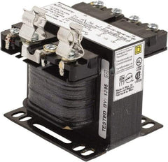 Square D - 50 VA, Top Mount Fuse Block Control Transformer - 50/60 Hz, 3.09 Inch Deep x 2.58 Inch High - All Tool & Supply