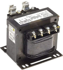 Square D - 150 VA, Top Mount Fuse Block Control Transformer - 50/60 Hz, 3.59 Inch Deep x 3.2 Inch High - All Tool & Supply