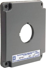 Schneider Electric - 1 Hole, 30mm Hole Diameter, Zinc Alloy Pushbutton Switch Enclosure - 3, 13 NEMA Rated - All Tool & Supply