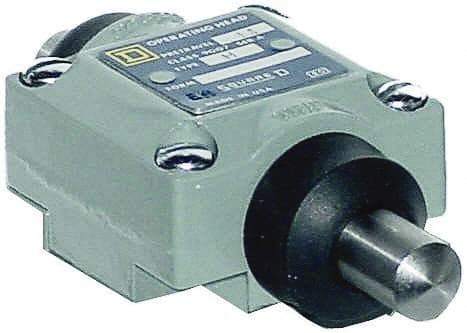 Square D - SPDT, NC/NO, 600 Volt Screw Terminal, Roller Plunger Actuator, General Purpose Limit Switch - 1, 2, 4, 6, 12, 13, 6P NEMA Rating, IP67 IPR Rating - All Tool & Supply