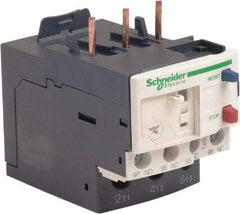 Schneider Electric - 3 Pole, NEMA Size 00-1, 2.5 to 4 Amp, 690 VAC, Thermal NEMA Overload Relay - Trip Class 20, For Use with LC1D09, LC1D12, LC1D18, LC1D25, LC1D32 and LC1D38 - All Tool & Supply