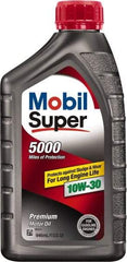 Mobil - 1 Quart Conventional Oil - Grade 10W-30 - All Tool & Supply