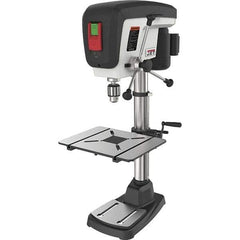 Jet - 15" Swing, Step Pulley Drill Press (Woodworking) - 16 Speed, 3/4 hp, Single Phase - All Tool & Supply