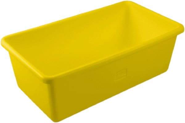 Remco - 149 Gal, 500 Lb Load Capacity Yellow Polyethylene Tote Container - Nesting, 46.8" Long x 26-1/2" Wide x 16.9" High - All Tool & Supply