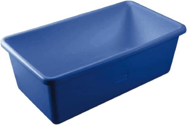 Remco - 149 Gal, 500 Lb Load Capacity Blue Polyethylene Tote Container - Nesting, 46.8" Long x 26-1/2" Wide x 16.9" High - All Tool & Supply