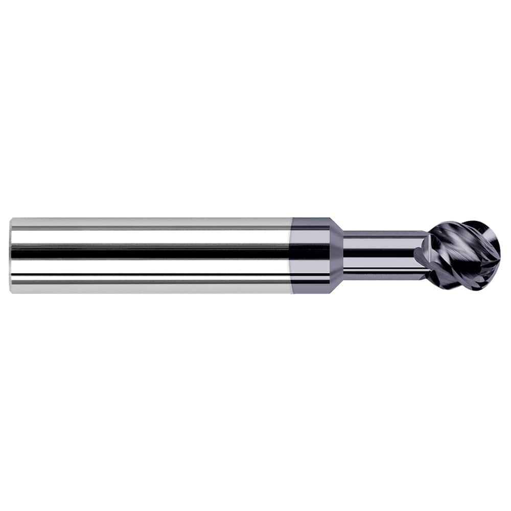 Harvey Tool - 5/16" Diam 270° Wrap Angle 0.266" LOC 4-Flute AlTiN Finish Undercut End Mill - Exact Industrial Supply