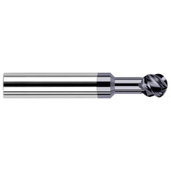 Harvey Tool - 1/4" Diam 270° Wrap Angle 0.213" LOC 4-Flute AlTiN Finish Undercut End Mill - Exact Industrial Supply