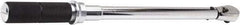 GearWrench - 1/2" Drive Micrometer Torque Wrench - 30 Ft/Lb to 250 Ft/Lb Torque, 24" OAL, 1.4 N/m Graduation, Teardrop Ratchet Head - All Tool & Supply