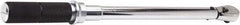 GearWrench - 3/8" Drive Micrometer Torque Wrench - 10 Ft/Lb to 100 Ft/Lb Torque, 17.1" OAL, 1/2 Ft/Lb Graduation, Teardrop Ratchet Head - All Tool & Supply