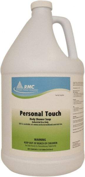 Rochester Midland Corporation - 1 Gal Bottle Peach Hair & Body Wash - Blue - All Tool & Supply