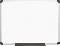 MasterVision - 36" High x 48" Wide Magnetic Dry Erase Board - Steel - All Tool & Supply