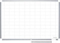 MasterVision - 36" High x 48" Wide Magnetic Dry Erase Calendar - Steel - All Tool & Supply