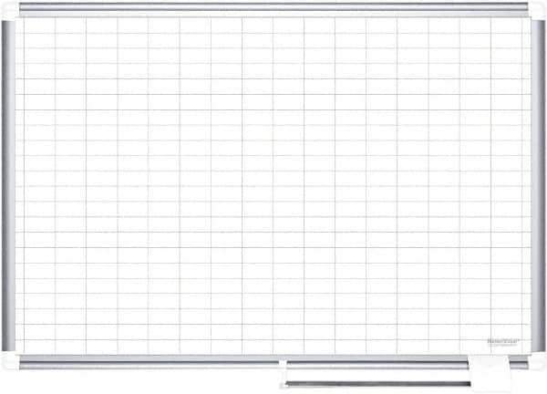 MasterVision - 48" High x 72" Wide Magnetic Dry Erase Calendar - Steel - All Tool & Supply