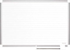 MasterVision - 48" High x 72" Wide Magnetic Dry Erase Calendar - Steel - All Tool & Supply