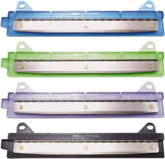 McGill Inc, - Paper Punches Type: 6 Sheet Manual 3 Hole Punch Color: Assorted; Black; Purple; Lime; Blue - All Tool & Supply