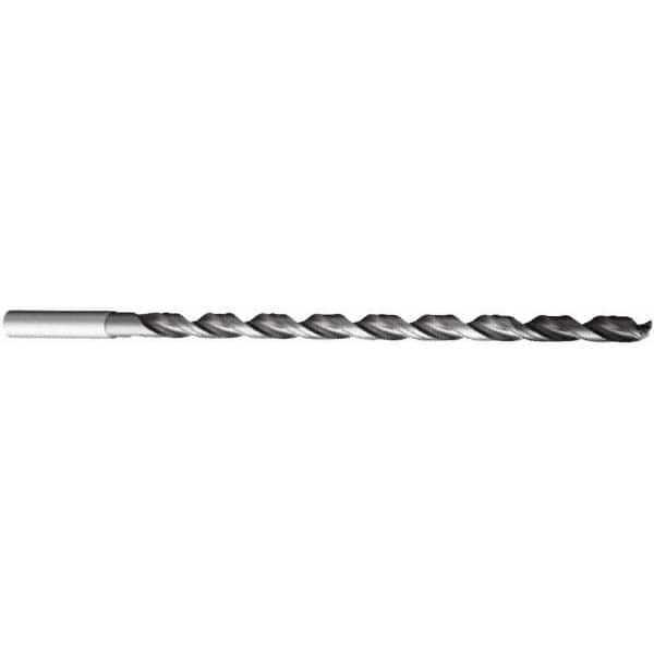 Sandvik Coromant - 4mm 140° 2-Flute Solid Carbide Extra Length Drill Bit - All Tool & Supply