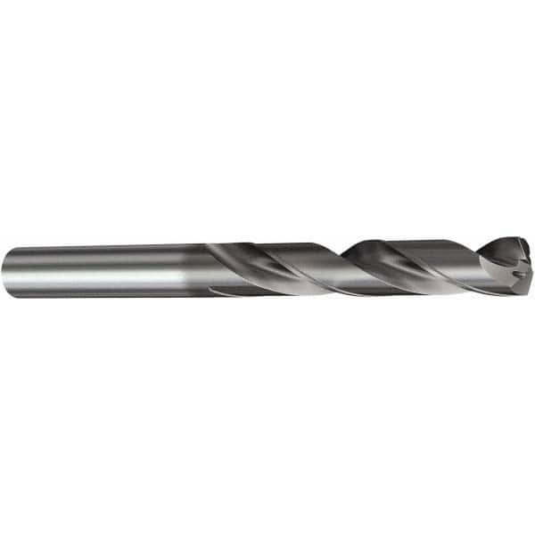 Sandvik Coromant - 10.72mm 140° Spiral Flute Solid Carbide Screw Machine Drill Bit - All Tool & Supply