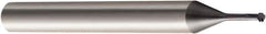 Sandvik Coromant - #1-64 UN, 0.0532" Cutting Diam, Solid Carbide Helical Flute Thread Mill - Internal Thread, 0.6mm LOC, 57mm OAL, 6mm Shank Diam - All Tool & Supply