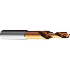 Sandvik Coromant - 20mm Body, 19.6mm Step Diam, 0.7874" Diam Straight Shank, Solid Carbide Subland Step Drill Bit - All Tool & Supply