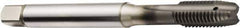 Sandvik Coromant - M22x2.50 Metric, 4 Flute, TiAlN Finish, Powdered Metal Spiral Point Tap - Plug Chamfer, Right Hand Thread, 140mm OAL, 34mm Thread Length, 18mm Shank Diam, 6HX Class of Fit, Series CoroTap 200 - Exact Industrial Supply