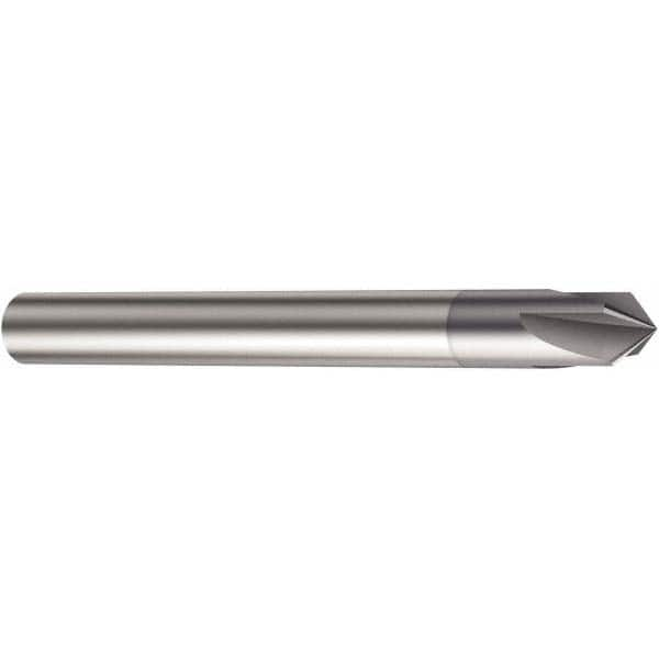 Sandvik Coromant - 0.059" Diam 4 Flute Single End Solid Carbide Chamfer Mill - All Tool & Supply