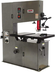 Jet - 36" Throat Capacity, Variable Speed Pulley Vertical Bandsaw - 50 to 410 & 54 to 4,925 SFPM, 3 hp, Three Phase - All Tool & Supply