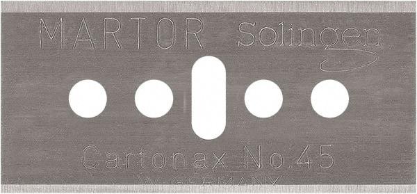 Martor USA - Carbon Steel, Replacement Blade - 1.53" Long - All Tool & Supply