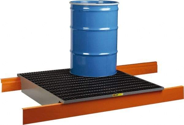 Little Giant - 66 Gal Sump, Steel Spill Deck or Pallet - 49" Long x 51" Wide x 8-1/2" High - All Tool & Supply